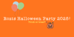 Rozis Halloween Party 2025!